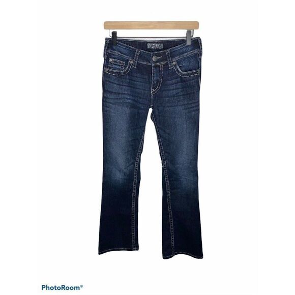 Silver Suki Surplus Boot Leg Jeans Womens Size 27 - Picture 1 of 8